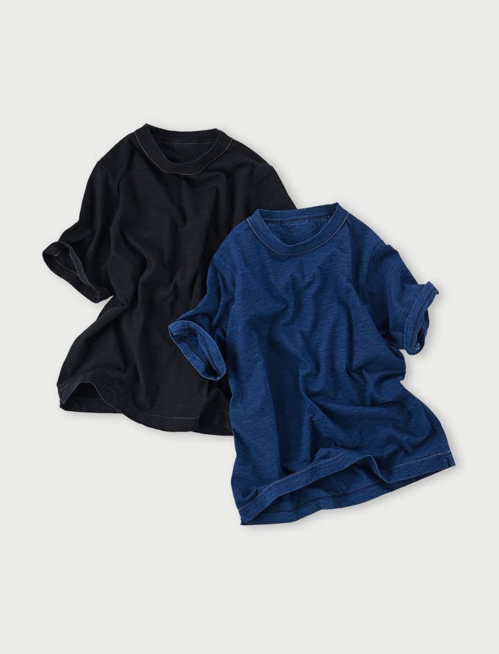45R ツギハギ天竺Tシャツ 45R（フォーティファイブアール）の「ツギハギ天竺のTシャツ