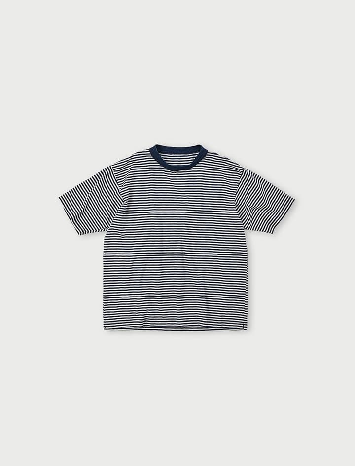 45R 4545縞の908オーシャンTシャツ(インディゴ) 50670852.jpg