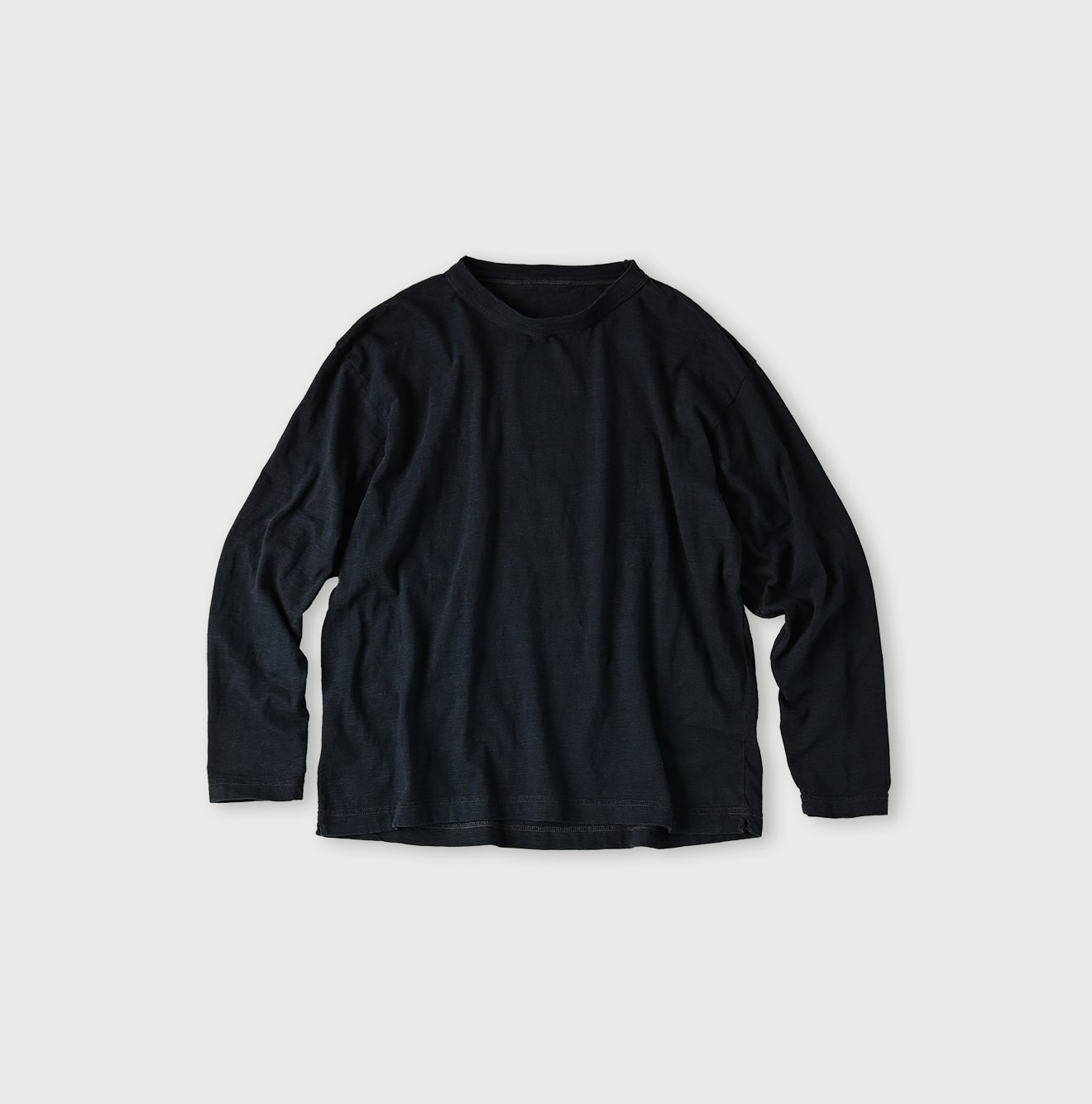 45R天竺の908オーシャン長袖Tシャツ（インディゴ）: WOMEN｜45R