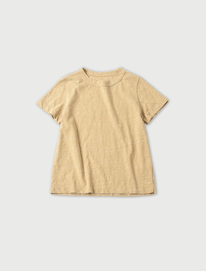 美品 45R ジンバブエコットン天竺 45星ゆったりTシャツ 0 日本製 美品 45R ジンバブエコットン天竺の四角Tシャツ 2 メランジ