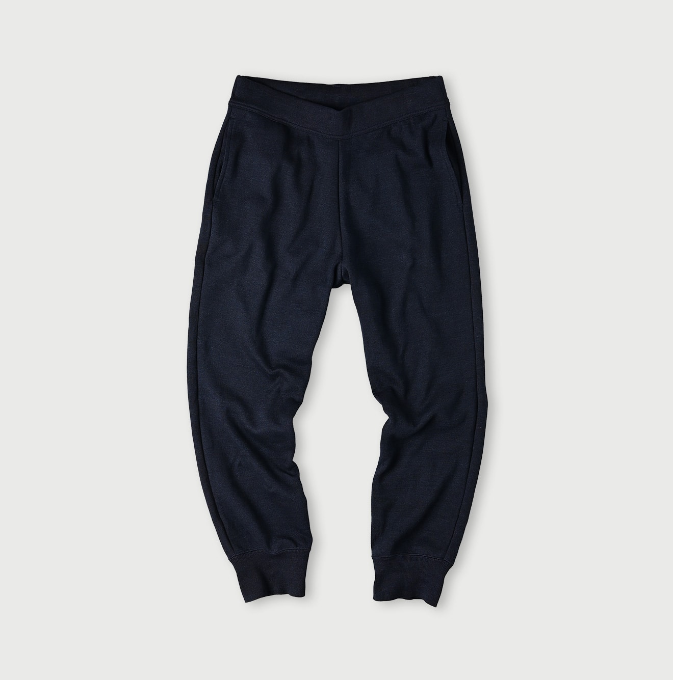 45Rスムースの908ニットソーパンツ（インディゴ）: WOMEN｜45R