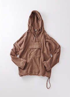 45R☆US裏毛の908アノラック フーディー/ブラウン♪ 5081021.jpg