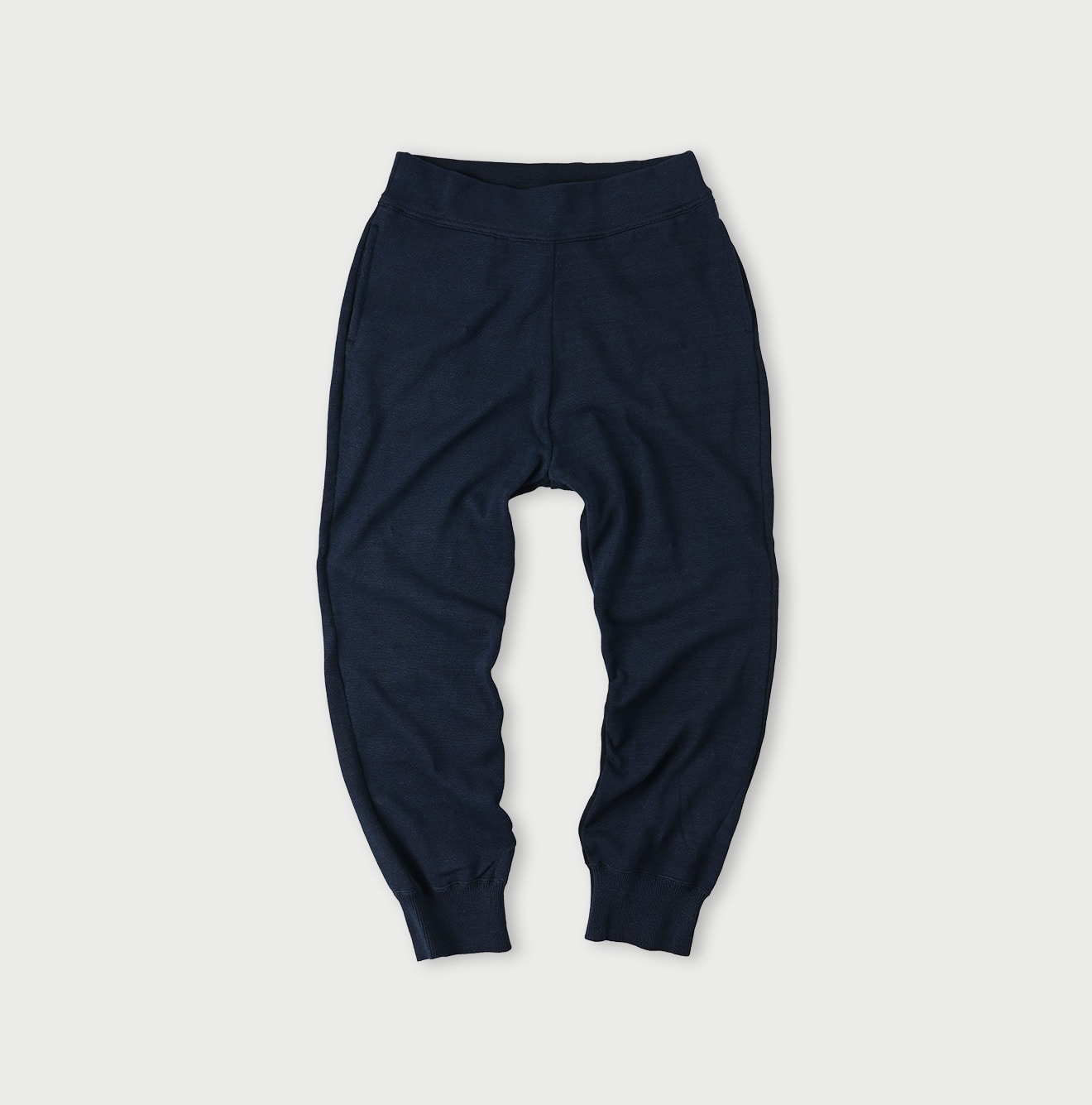 45R天竺ニットソーの908パンツ（インディゴ）: WOMEN｜45R