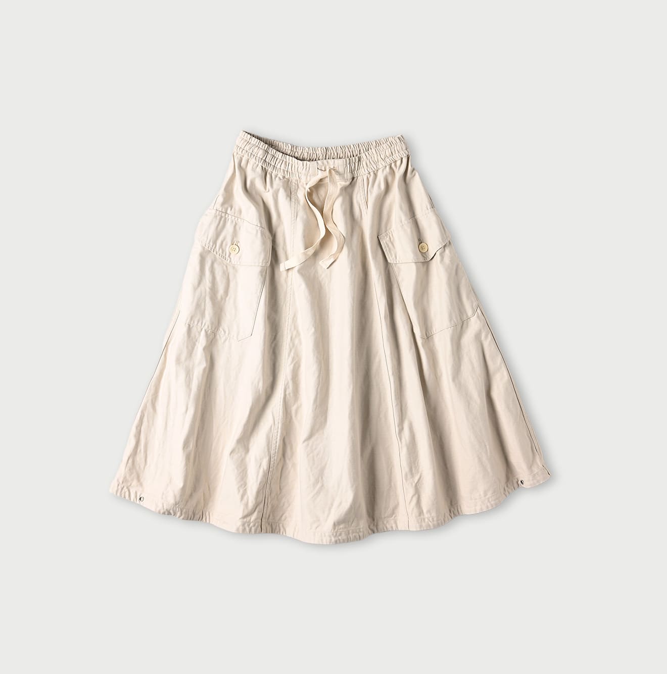 45Rバックサテンのテントスカート: WOMEN｜45R