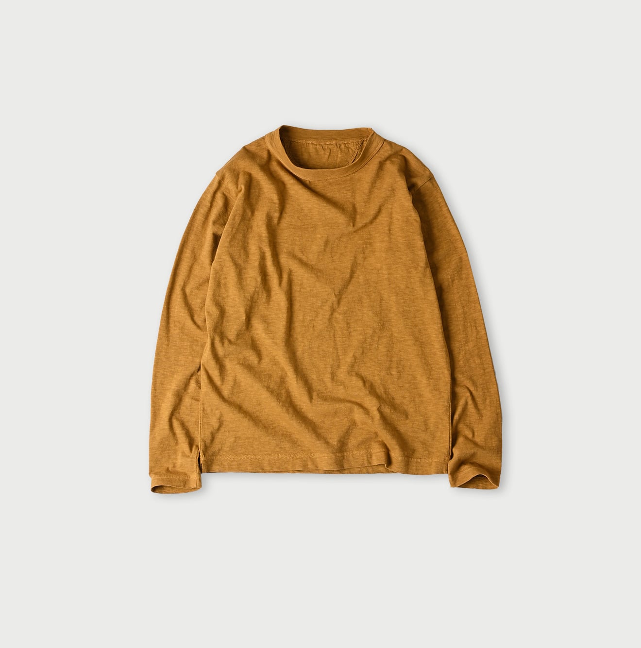 45R天竺の90845星Tシャツ（45草染）: WOMEN｜45R