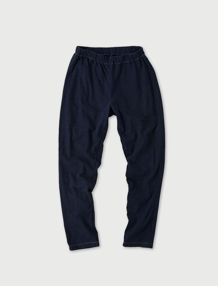 45R新年お値下げ☆未使用に近い　天竺のスパッツ(インディゴ) 45R天竺ニットソーの908パンツ（インディゴ）: WOMEN｜45R