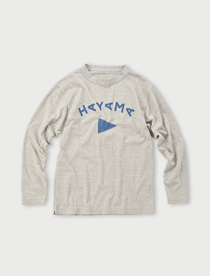 新品タグ付 45R 葉山ものがたりHAYAMA ロゴプリント Tシャツ ロンT 新品タグ付 45R 葉山ものがたりHAYAMA ロゴプリント Tシャツ