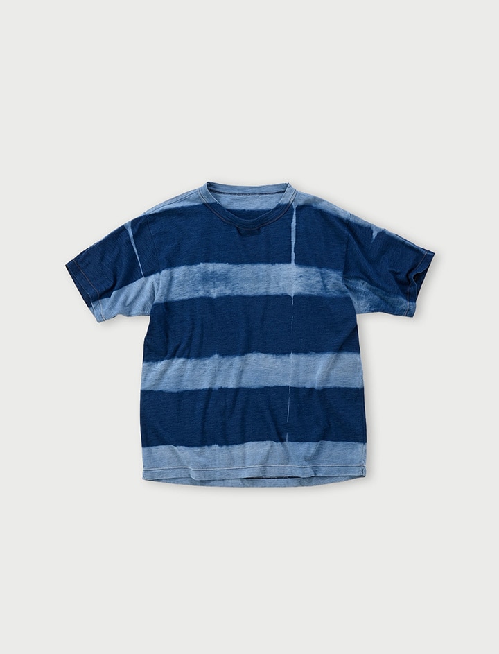 WEB限定デザイン 45R: 天竺ボーダーの908オーシャンTシャツ。9.8インチ