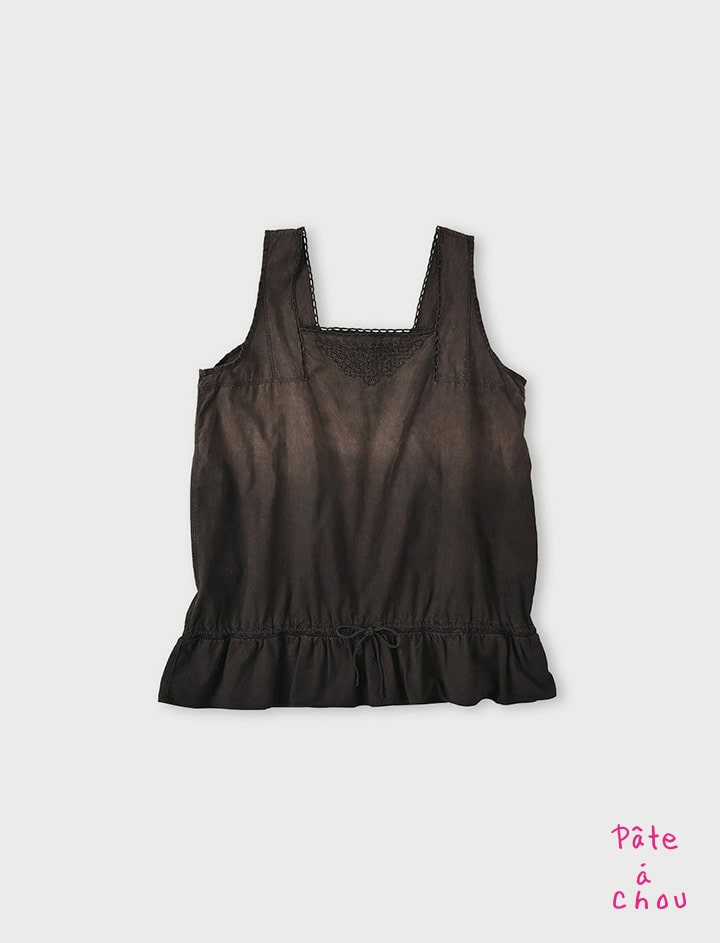 45R★カットワーク　ノースリーブトップス 45R（フォーティファイブアール）の「カットワーク玉手箱の