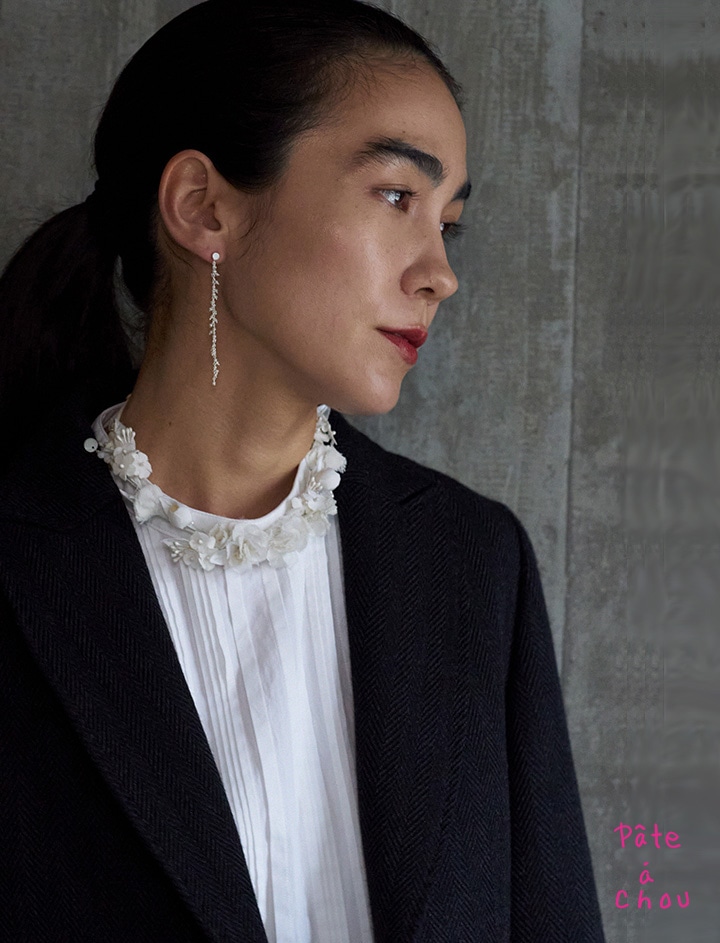 45Rパトアシュ コサージュのネックレス: pate a chou｜45R