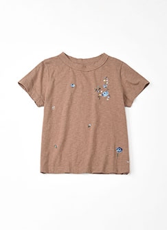 45R ジンバブエコットン　ピンク刺繍ロゴ 45R ジンバブエコットン ピンク刺繍ロゴ