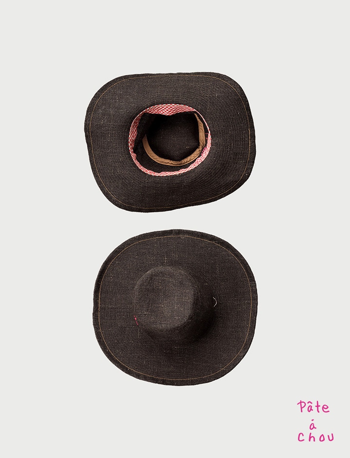 45R リネンの帽子 45Rリネンロータスプリントのハット: GOODS｜45R