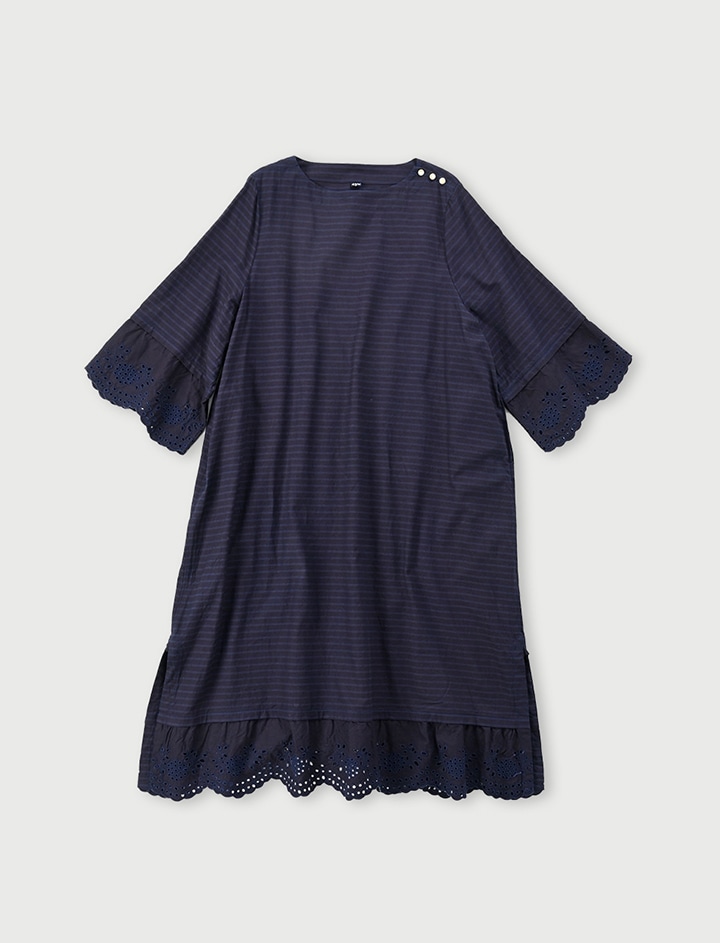 45R ジンバオックスのバスクTドレス 45R ジンバオックスのバスクTドレス 45R ジンバオックスのシャツドレス