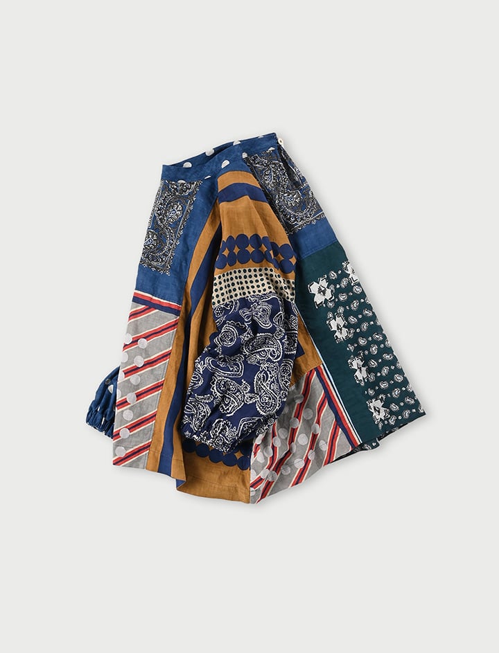 専用となりました。45R バンダナパッチワークのブラウス 45R再び4.5バンダナブラウス（インディゴ）: WOMEN｜45R