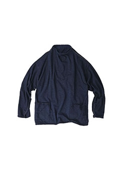 【美品】45Rでこぼこ天竺の908クロスビーオール(インディゴ) サイズ3 美品】45Rでこぼこ天竺の908クロスビーオール(インディゴ