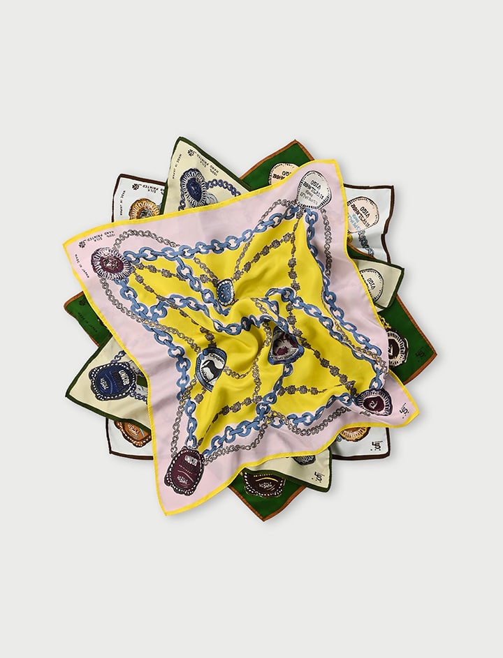 Atelier Ninon / manipuri ウールシルクストール カレイド