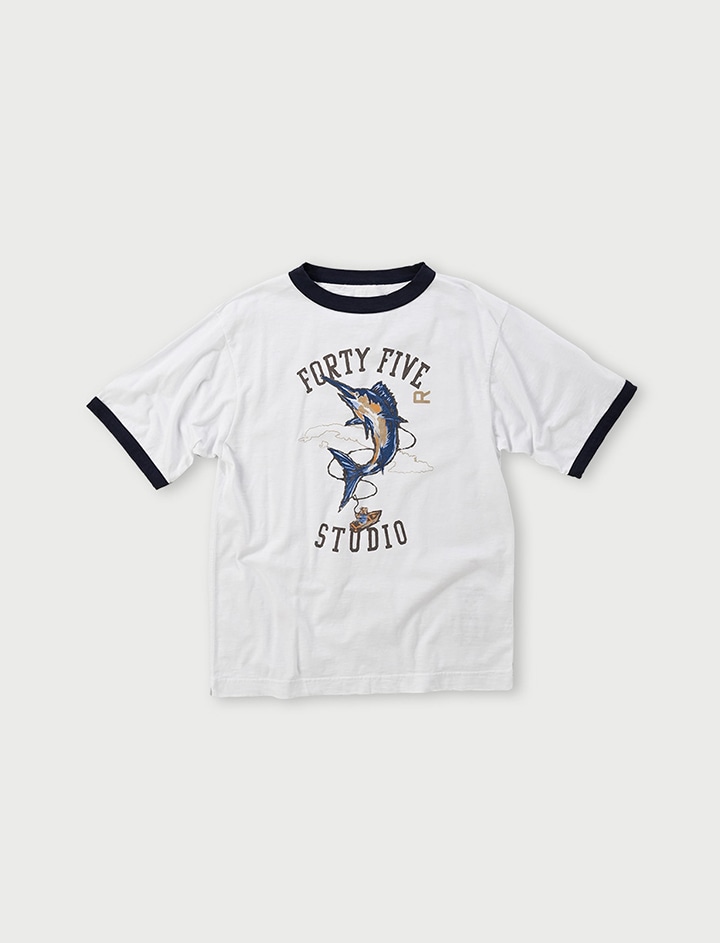 最終お値下げ　45RカーキTシャツ kha:ki tシャツ 「KHA:KI / カーキ」 7TH TEE -K.U.V