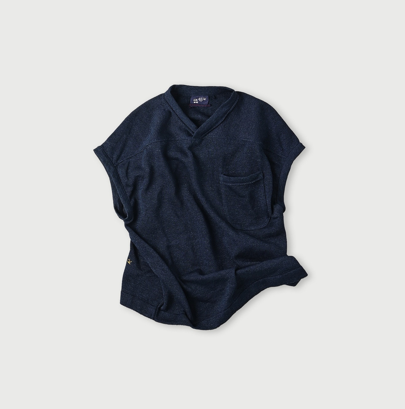 45R】ギマニットソーの908オーバーTシャツ（インディゴ