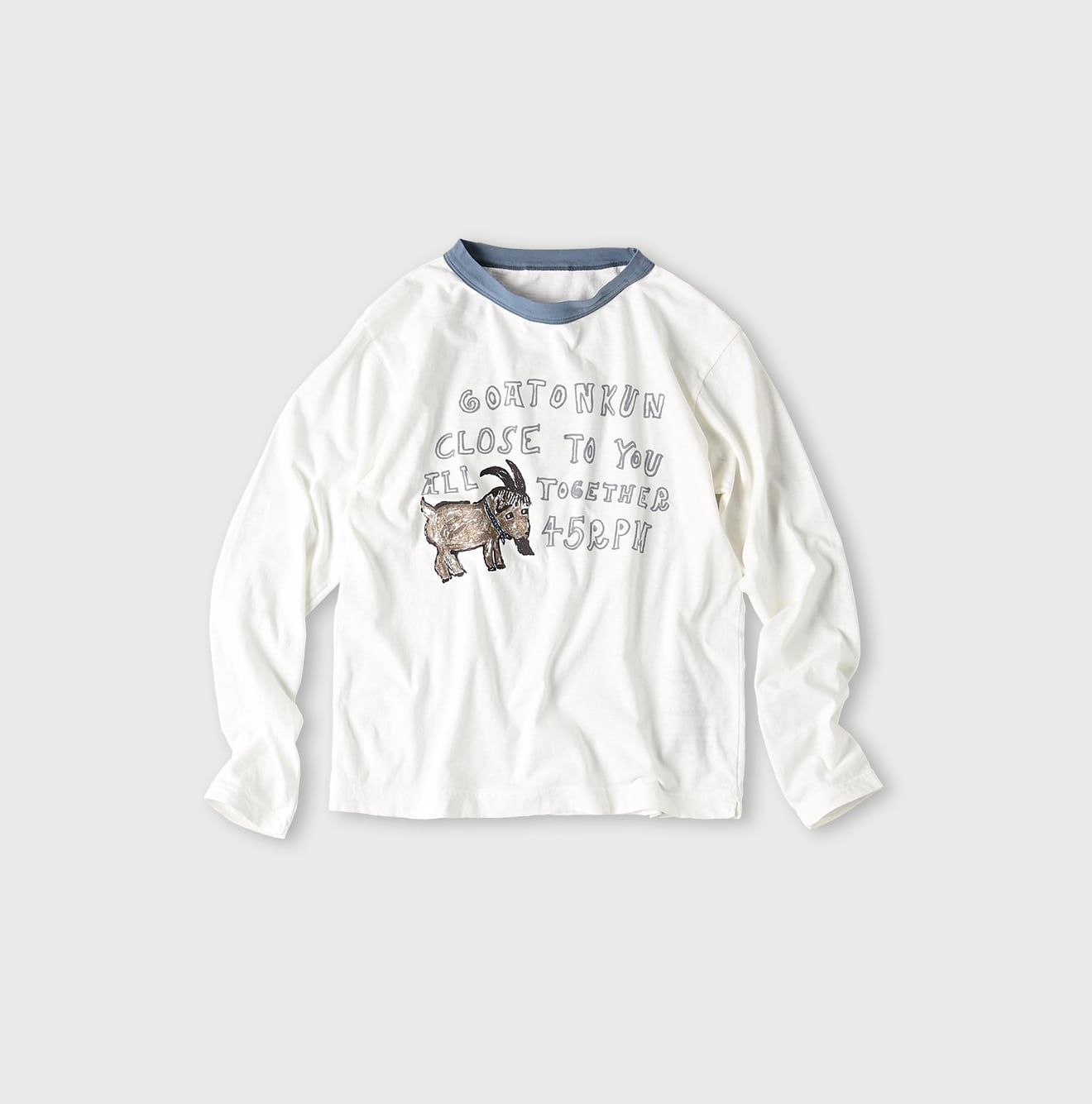 りん 45Rゴートンくんベタッチプリントの908クレリックTシャツ: WOMEN