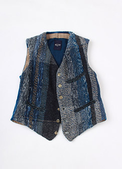 100ＡＢ７　ジャケット＆ベスト　ツイード　ホームスパン 8091043.jpg