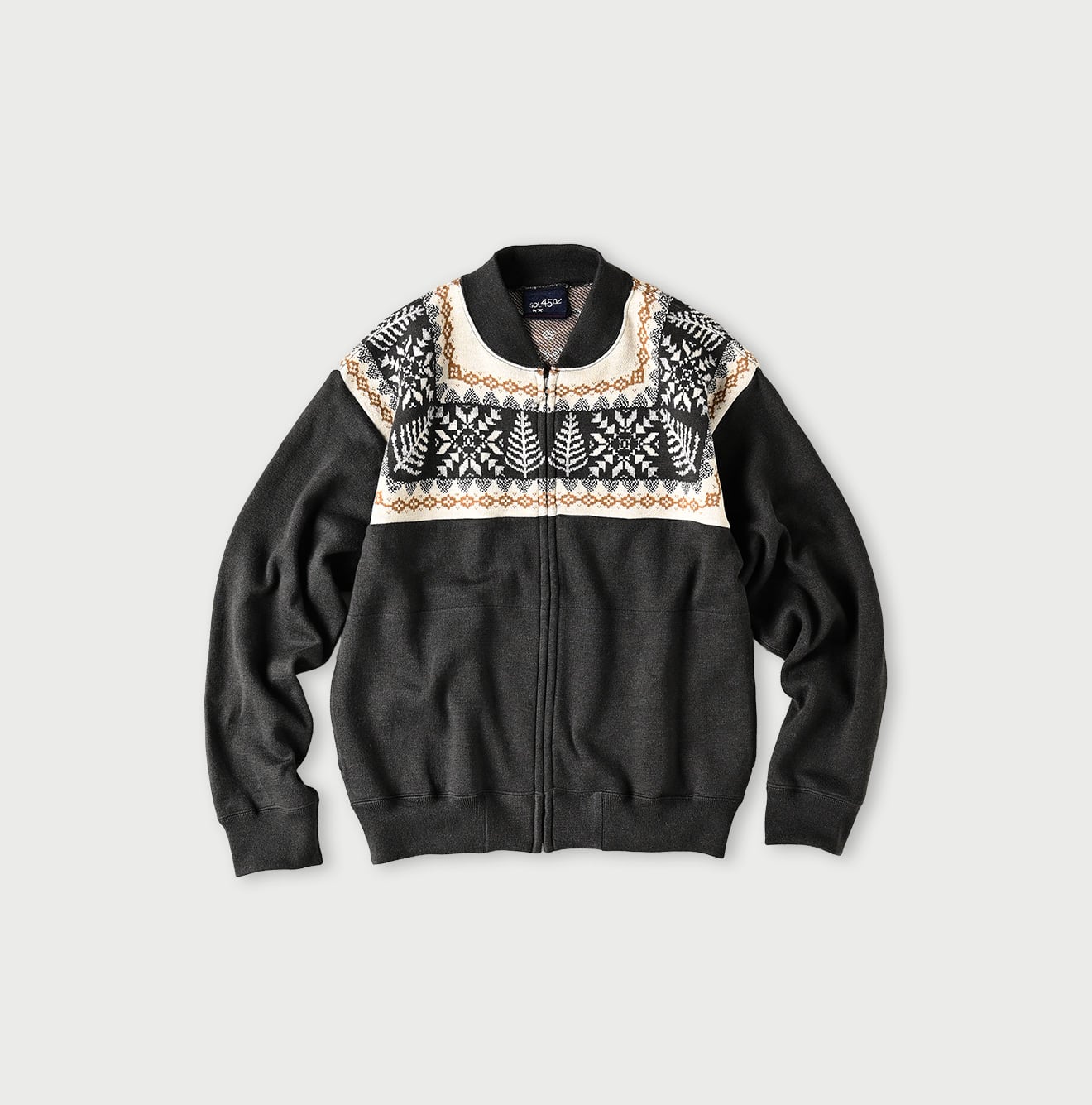 45R雪柄ジャカードスムースの908ニットソーブルゾン: WOMEN｜45R